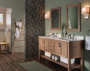 Bathroom featuring Bertch cabinetry